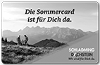 Holzhackerin Sommercard Partner