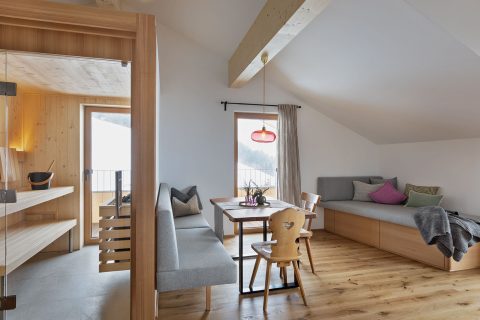 Eigene Sauna im Boutique Apartment direkt an der Skipiste Planai